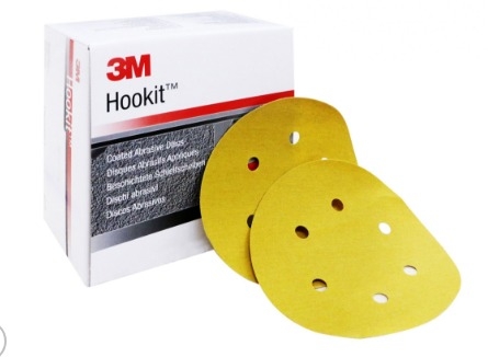 3M Hookit 150mm 255gold P180 100Stk.