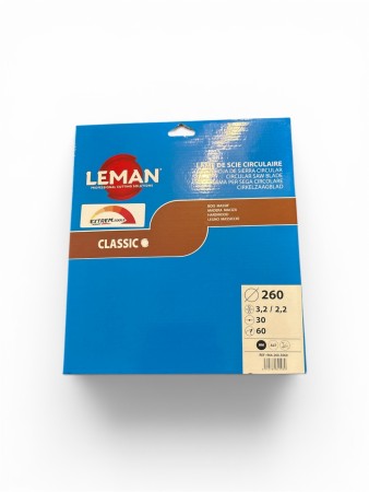 LEMAN SAGBLAD 260-60 Senterhull 30, TRE