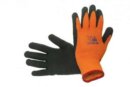 12 PAR.KRAFTIG FORET VINTERHANSKER STR.9-11 Halvgummiert.