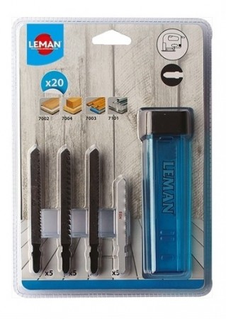 LEMAN STIKKSAGBLADER SORTIMENT 10stk