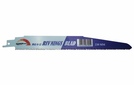 EXTREM TOOLS RIVNINGSBLADER M42-8-12 230MM. 1Pk