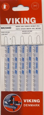 VIKING STIKKSAGBLADER  5PK. GROVTANNET TIL TRE.