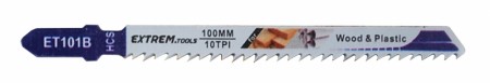 EXTREM TOOLS STIKKSAGBLAD 100mm TRE/PLAST  5pk 