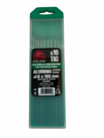 SVEISE ELEKTRODER  ALUMINIUM Ø1,6X150MM. 10PK.
