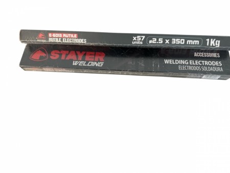 STAYER BASISBELAGTE ELEKTRODER Ø.2,5X350MM 1KG.