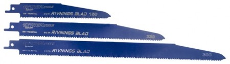 EXTREM TOOLS RIVNINGSBLAD KOMBIPAKKE 2+2+2Pk